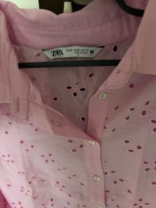 Chic Pink Zara Shirt