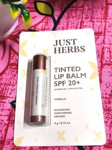 Just Herbs Tinted Lip Balm SPF 20+