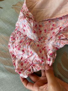Floral Wrap Mini Dress