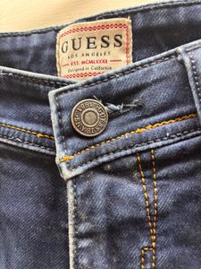 Guess Men's Blue Denim Jeans