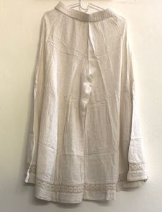 Off White Palazzo Pants