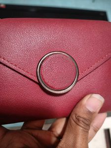 Maroon Mini Wallet 🤎