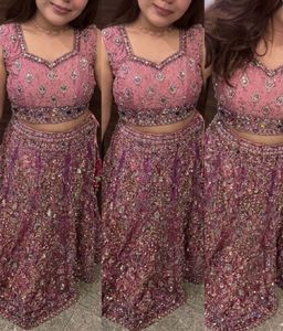 PINK LEHENGA CHOLI DUPATTA