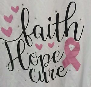Faith Hope Cure T-Shirt - L Size