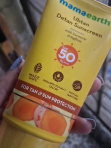 Mamaearth Ubtan Detan Sunscreen
