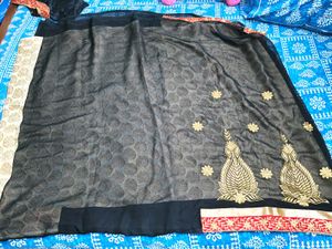 Royal Designer Saree Blouse Combo