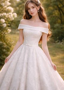 White Bridal Lehenga with Leaf Pattern