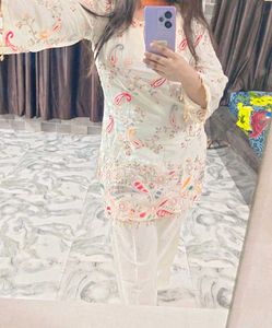 Elegant Embroidered Kurta Set