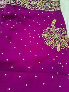 embellished heavy saree