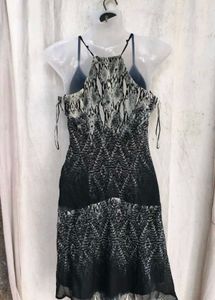 131810. Stylish Printed Mini Dress