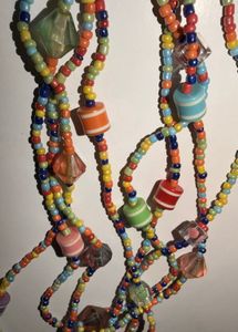 Y2k style Colorful Beaded Bracelets Set