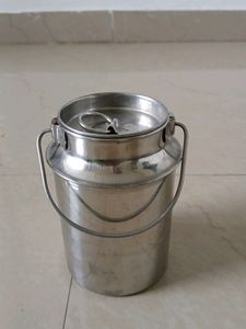 KITCHENWARE Stainless Steel milk can keetali Stee