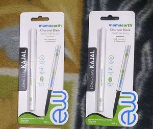 Mamaearth Charcoal Black Kajal Pack Of 2