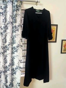 IDALIA Elegant  3 Black A- Line Kurta Set