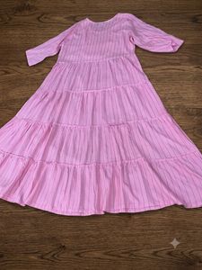 Pretty Pink Tiered Kurta