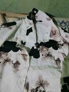 Floral Print Pajama Set