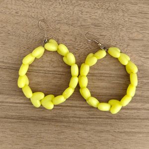 Cute Heart Hoop Earrings
