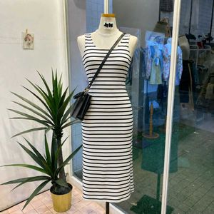 Striped Tank Midi Dress