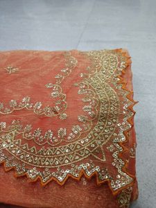 hand work sareee