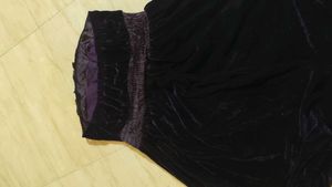 Elegant Velvet Strapless Dress