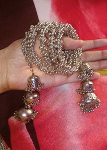 Designer Silver Tone Bangles