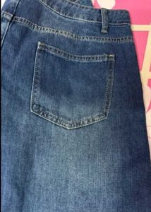 High Waisted Wide Leg Jeans can fit 28 also