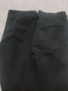 Women's Black Office Trousers/Pants