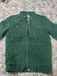 Green Moto Jacket