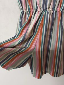 Striped Sleeveless Jump Suit