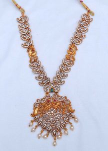 Stunning Indian Peacock Necklace