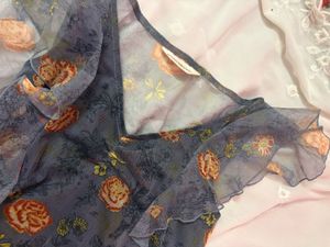ruffle vintage top