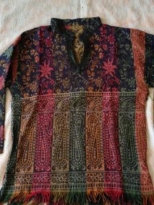 Vibrant Paisley Print Kurta