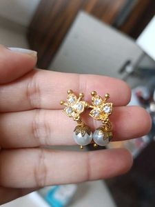 Elegant Pearl Drop Earrings
