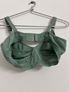 Comfortable Green Bra