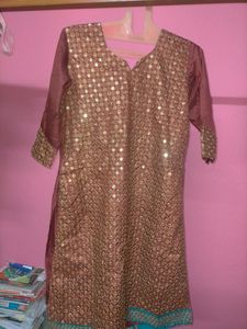 Chocolate Brown Colour Kurta Set