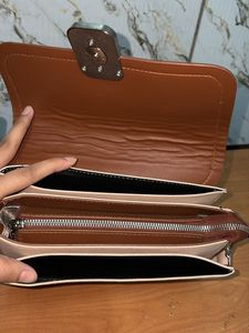 Two-Tone Shoulder Bag