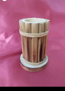 Bamboo Pen Stand