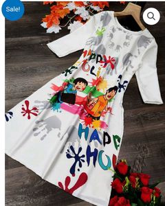 Holi Special Kurti ( size XL )