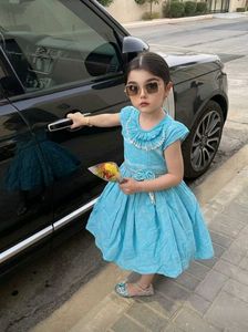Adorable Blue Dress for Girls