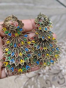 Beautiful Peacock Earrings