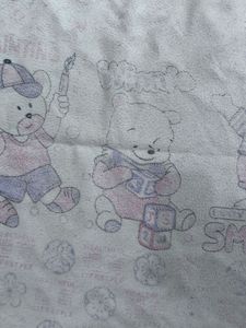 Cute Teddy Bear Baby Hooded blanket