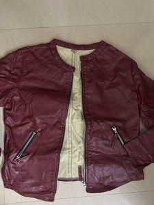 RED LEATHER JACKET