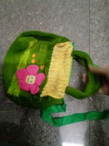 Cute Green Stuffed Animal Backpack