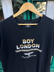 Boy London Black Graphic Tee