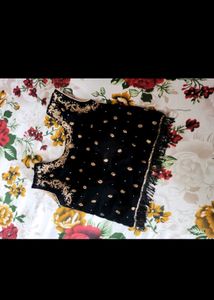 🎊Pink Lehenga Choli Set with Black Blouse🎊