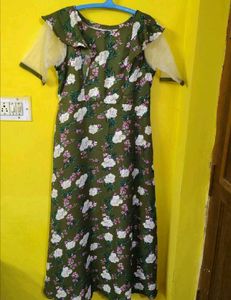 Floral Print Midi Dress