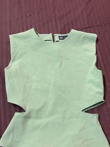 Zara Stylish Cut-Out Top