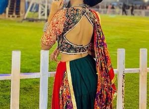 Navratri lehnga choli combo set 2