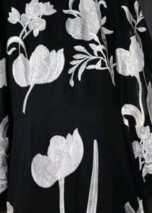 Black Dress With Back Chain
