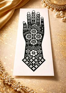 Henna Tattoo Stencils - Pack of 5